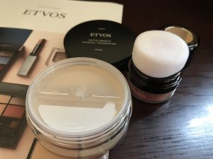 ETVOS　ミネラルファンデーション　使用感　自然派化粧品
